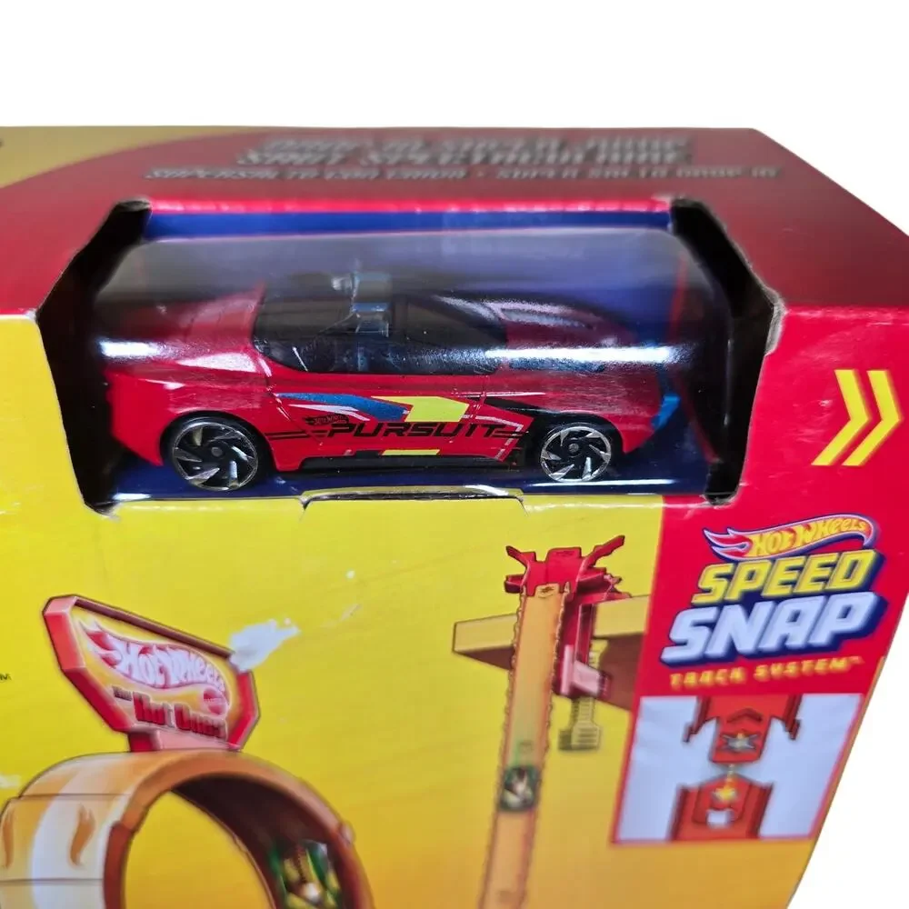 Hot Wheels The Hot Ones Drop-In Super Jump Diecast Car Track Set Brand New